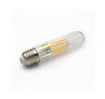 LED ΛΑΜΠΑ COG ΣΩΛΗΝΑΣ ΔΙΑΦΑΝΟΣ L:125mm D:30mm Ε27 6W ΘΕΡΜΟ - 13-27301256600
