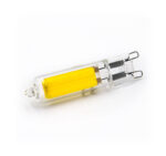 LED ΛΑΜΠΑ ΓΥΑΛΙΝΗ COB G9 4W 230VAC ΔΙΑΦΑΝΗ ΘΕΡΜΟ 3000Κ - 13-991400