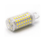 LED ΛΑΜΠΑ SMD ΚΕΡΑΜΙΚΟ G9 9W 230VAC ΔΙΑΦΑΝΗ ΘΕΡΜΟ 3000Κ - 13-90900