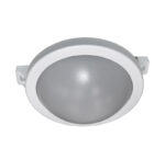 LED ΧΕΛΩΝΑ PC ΣΤΡΟΓΓΥΛΗ Φ172mm 10W 4000K IP64 ΛΕΥΚΗ - 21-1721010