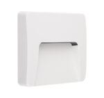 LED ΦΩΤΙΣΤΙΚΟ PC ΕΠΙΤΟΙΧΟ ΕΜΜΕΣOY ΤΕΤΡΑΓΩΝΟ 3W 3000Κ IP65 ΛΕΥΚΟ - 3-9730