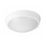 LED ΠΛΑΦΟΝΙΕΡΑ PC ΣΤΡΟΓΓΥΛΗ Φ270mm 24W 4000K IP65 ΛΕΥΚΗ - 21-270240