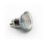 LED ΛΑΜΠΑ GU10 ΓΥΑΛΙΝΟ 5W 230V 105° ΝΤΙΜΑΡΙΖΟΜΕΝΗ ΘΕΡΜΟ 3000Κ - 13-405009