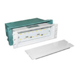 LED ΦΩΤΙΣΤ.ΣΩΜΑ ΔΙΑΔΡΟΜΟΥ ΑΛOYM.ΟΡΘΟΓΩΝ.ΧΩΝΕΥΤΟ ΜΕ ΚΟΥΤΙ 1W ΘΕΡΜΟ - 3-961200