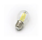 LED ΛΑΜΠΑ COG ΣΦΑΙΡΙΚΟ ΔΙΑΦΑΝΟ Ε27 7W 230V ΛΕΥΚΟ - 13-271171
