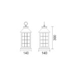 ΔΙΑΚΟΣΜΗΤΙΚΟ ΦΑΝΑΡΑΚΙ LED FLAME - Image 2