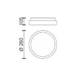 ΠΛΑΦΟΝΙΕΡΑ LED ΟΡΟΦΗΣ 15W 3000K - Image 2