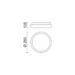 ΠΛΑΦΟΝΙΕΡΑ LED ΟΡΟΦΗΣ 15W 3000K - Image 2