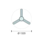 ΑΝΕΜΙΣΤΗΡΑΣ ΟΡΟΦΗΣ LED 15W 3000K | 4000K | 6000K - Image 2