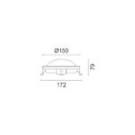ΠΛΑΦΟΝΙΕΡΑ LED 6W 4000K - Image 2