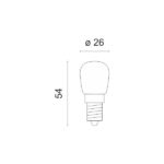 ΛΑΜΠΤΗΡAΣ LED E14 1.5W 4000K - Image 2