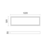 Πλαίσιο τοποθέτησης κάτω από οροφή 1200X300 - Image 2