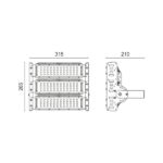 ΦΩΤΙΣΤΙΚΟ LED ΒΕΝΖΙΝΑΔΙΚΟΥ HPL 150W 6000K - Image 2