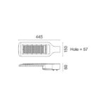 ΦΩΤΙΣΤΙΚΟ ΔΡΟΜΟΥ LED HPL 90W 5000K - Image 2
