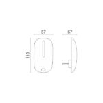 ΦΩΤΙΣΤΙΚΟ ΝΥΚΤΟΣ LED 0.8W 6000K - Image 2