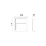 ΑΠΛΙΚΑ LED ΕΞΩΤΕΡΙΚΟΥ ΧΩΡΟΥ 1.5W CCT - Image 2