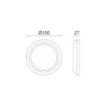 ΑΠΛΙΚΑ LED ΕΞΩΤΕΡΙΚΟΥ ΧΩΡΟΥ 3W 4000K - Image 2