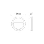 ΑΠΛΙΚΑ LED ΕΞΩΤΕΡΙΚΟΥ ΧΩΡΟΥ 1.5W CCT - Image 2