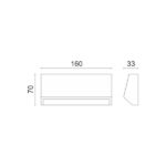 ΑΠΛΙΚΑ LED ΕΞΩΤΕΡΙΚΟΥ ΧΩΡΟΥ 3W CCT - Image 2