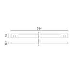 ΓΡΑΜΜΙΚΟ ΦΩΤΙΣΤΙΚΑ LED SLIM 8W 4000K - Image 2