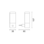 ΦΩΤΙΣΤΙΚΟ ΝΥΚΤΟΣ LED 1W - Image 2