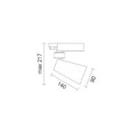 SPOT ΡΑΓΑΣ LED ΡΥΘΜΙΖΟΜΕΝΟ 40W 3000K - Image 2