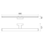 ΦΩΤΙΣΤΙΚΟ ΛΟΥΤΡΟΥ LED ΡΥΘΜΙΖΟΜΕΝΟ 12W 4000K - Image 2