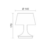 ΦΩΤΙΣΤΙΚΟ LED ΓΡΑΦΕΙΟΥ 3W 3000K / 4000K - Image 2