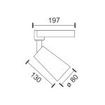 ΦΩΤΙΣΤΙΚΑ ΡΑΓΑΣ LED ΜΟΝΟΦΑΣΙΚΑ 30W 3000K - Image 2