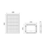 ΗΛΙΑΚΟΣ ΠΡΟΒΟΛΕΙΣ LED ΜΕ ΤΗΛΕΧΕΙΡΙΣΤΗΡΙΟ 60W 6000K - Image 4
