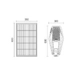 ΗΛΙΑΚΑ ΦΩΤΙΣΤΙΚΑ ΔΡΟΜΟΥ LED 300W 6000K - Image 2