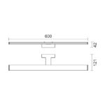 ΦΩΤΙΣΤΙΚΟ ΛΟΥΤΡΟΥ LED 12W 4000K - Image 2