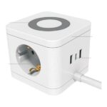 ΠΟΛΥΠΡΙΖΟ ΚΥΒΟΣ με USB & ΑΣΥΡΜΑΤΟΣ ΦΟΡΤΙΣΤΗΣ