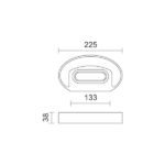 ΑΠΛΙΚΑ LED ΕΞΩΤΕΡΙΚΟΥ ΧΩΡΟΥ 6W 4000K - Image 2
