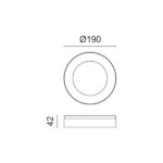 ΑΠΛΙΚΕΣ ΕΞΩΤΕΡΙΚΟΥ ΧΩΡΟΥ LED 15W 4000K - Image 2