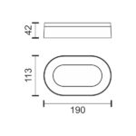 ΑΠΛΙΚΕΣ ΕΞΩΤΕΡΙΚΟΥ ΧΩΡΟΥ LED 11W 3000K - Image 2