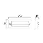 ΑΠΛΙΚΑ LED ΕΞΩΤΕΡΙΚΟΥ ΧΩΡΟΥ 6W 3000K - Image 2
