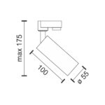 ΦΩΤΙΣΤΙΚΑ ΡΑΓΑΣ GU10 ΜΟΝΟΦΑΣΙΚΑ 10W - Image 2