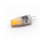 LED ΛΑΜΠΑ ΣΙΛΙΚΟΝΗΣ SMD G4 3W 12VAC/DC ΜΑΤ ΨΥΧΡΟ 6200Κ - 13-09030