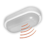 LED ΠΛΑΦΟΝΙΕΡΑ PC ΟΒΑΛ ΜΕ ΑΝΙΧΝΕΥΤΗ ΜΙΚΡΟΚΥΜ.18W 4000K IP54 ΛΕΥΚH - 21-26018710