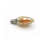 LED ΛΑΜΠΑ COG ΚΕΡΑΚΙ Ε14 4W 230V ΜΕΛΙ 2200K - 13-1406400
