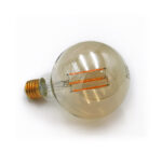 LED ΛΑΜΠΑ COG GLOBE Φ95 Ε27 8W 230V ΜΕΛΙ 2200K - 13-2795800