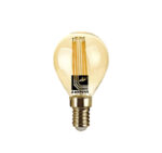 LED ΛΑΜΠΑ COG ΣΦΑΙΡΙΚΟ Ε14 6W ΝΤΙΜΑΡΙΖΟΜΕΝΗ ΜΕΛΙ 2200K - 13-14166009