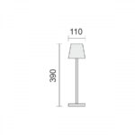 ΠΟΡΤΑΤΙΦ ΦΟΡΤΙΖΟΜΕΝΟ LED 2W ΜΑΥΡΟ - Image 2