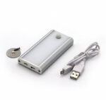 LED ΦΩΤ.ΝΤΟΥΛΑΠΑΣ ΜΕ ΑΝΙΧΝΕΥΤΗ ΕΠΑΝΑΦΟΡΤΙΖΟΜΕΝ.1W ΟΡΘΟΓΩΝΙΟ ΑΣΗΜΙ - 4-103