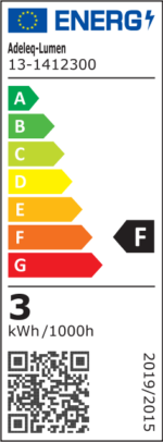 LED ΛΑΜΠΑ ΣΦΑΙΡΙΚΟ Ε14 3W 230V ΘΕΡΜΟ 3000Κ - 13-1412300 - Image 2