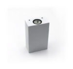 LED ΦΩΤ.ΑΛΟΥΜ.ΕΠΙΤΟΙΧΟ ΟΡΘΟΓ.ΔΙΠΛΗ ΚΑΤΕΥΘΥΝ.2x2W 3000K ΙΡ54 ΛΕΥΚΟ - 3-13990 - Image 2