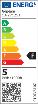 LED ΛΑΜΠΑ ΣΦΑΙΡΙΚΟ Ε27 5W 230V ΛΕΥΚΟ 4000Κ - 13-271251 - Image 2