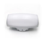 LED ΑΠΛΙΚΑ ΑΛΟΥΜΙΝΙΟΥ ΟΡΘΟΓΩΝΙΑ ΟΒΑΛ 12W 3000K ΙΡ54 ΛΕΥΚΗ - 3-89570 - Image 2