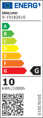 LED ΑΠΛΙΚΑ ΑΛΟΥΜΙΝΙΟΥ ΚΑΜΠΥΛΗ ΠΡΟΣ ΚΑΤΩ 10W 4000K ΣΚΟΥΡΙΑ - 9-19182610 - Image 2